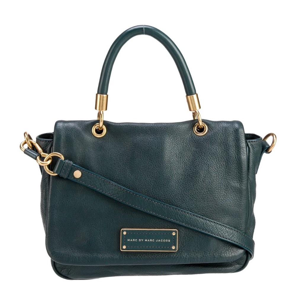 Marc by Marc Jacobs Teal Leather Satchel